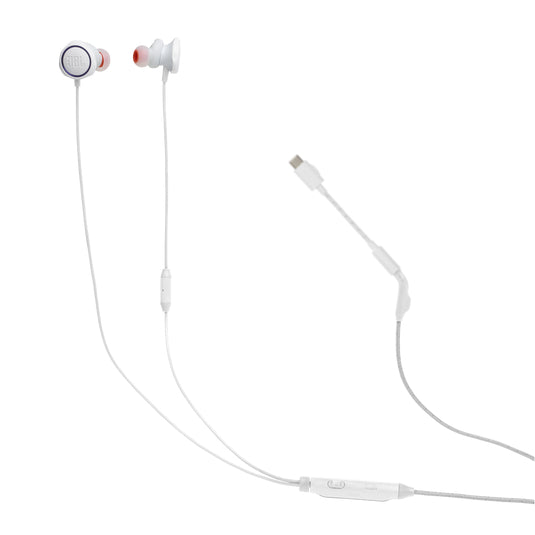 JBL - Headphones - Gaming Quantum 50 C White