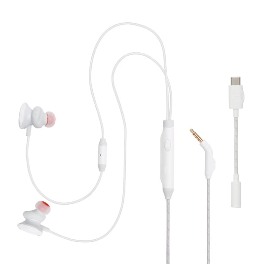 JBL - Headphones - Gaming Quantum 50 C White