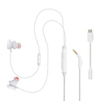 JBL - Headphones - Gaming Quantum 50 C White