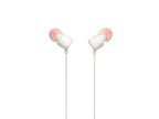 JBL - Headphones - T110 Wired In-ear White (S. Am