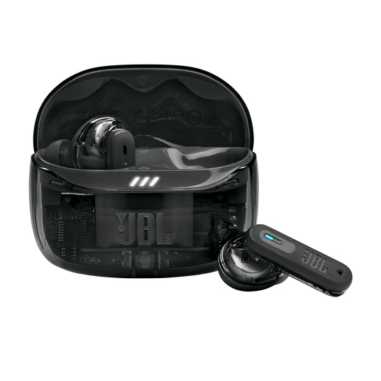 JBL TUNE - Beam - Headphones - Ghost Black - JBLTBEAM2GBLKAM