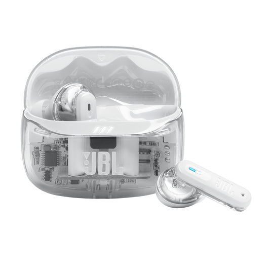 JBL TUNE - Beam - Headphones - Ghost White - JBLTBEAM2GWHTAM