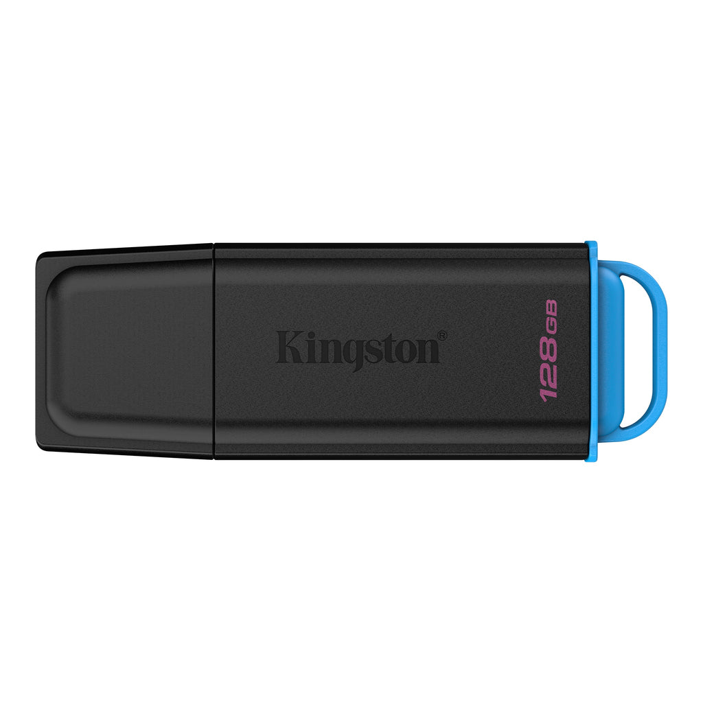 Kingston - USB flash drive - USB 3.2 Gen 1 - DataTraveler Black/Blue