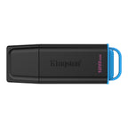 Kingston - USB flash drive - USB 3.2 Gen 1 - DataTraveler Black/Blue