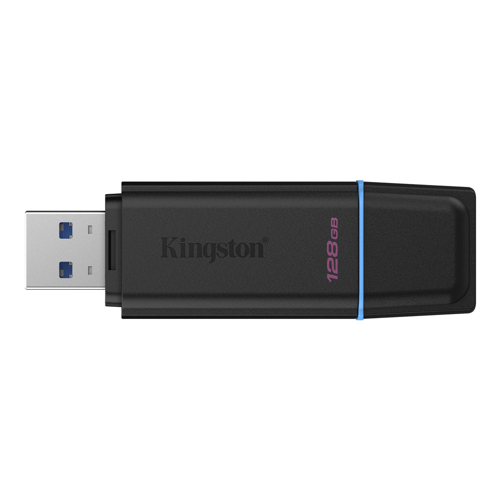 Kingston - USB flash drive - USB 3.2 Gen 1 - DataTraveler Black/Blue