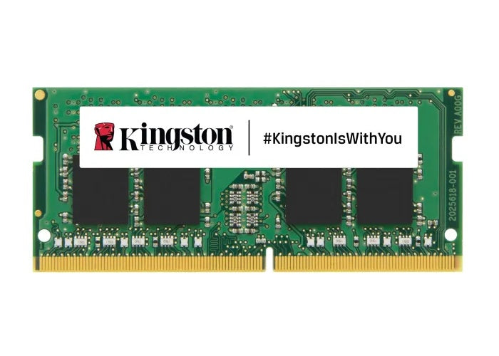 Kingston - DDR4 - módulo - 16 GB - SO-DIMM de 260 contactos - 3200 MT/s / PC4-25600 - CL22 - 1.2 V - sin búfer - no ECC