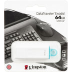 Kingston - USB flash drive - 64 GB - USB 3.1 Gen 1