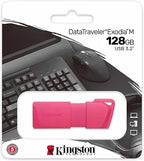 Kingston - USB flash drive - USB 3.2 Gen 2 - DTXM - NEON PINK