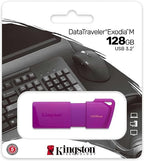 Kingston - USB flash drive - USB 3.2 Gen 2 - DTXM - NEON (Purple)