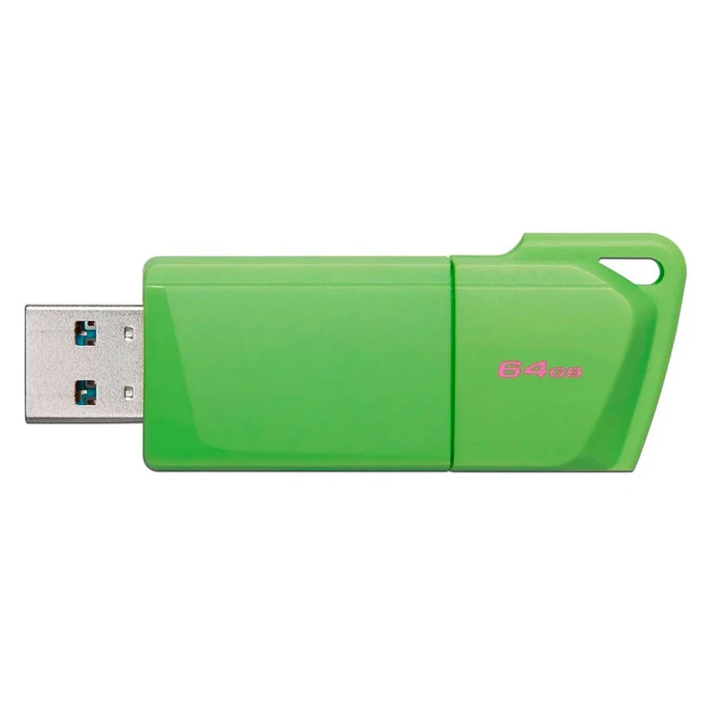Kingston - USB flash drive - 64 GB - USB 3.2 Gen 1 - NEON Green - 64 GB