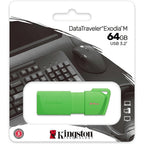Kingston - USB flash drive - 64 GB - USB 3.2 Gen 1 - NEON Green - 64 GB