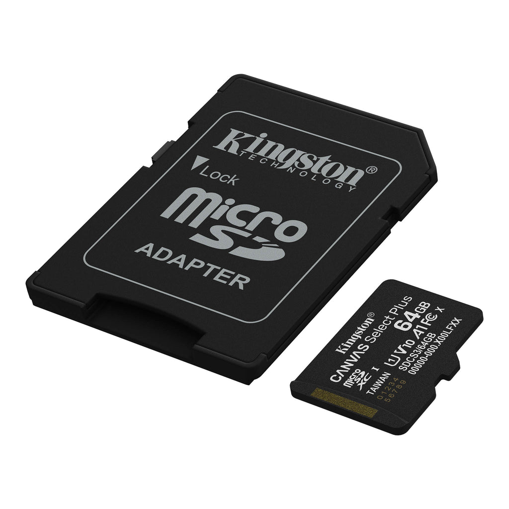 Kingston - Flash memory card - microSDHC - 64GB microSDXC Canvas Select P