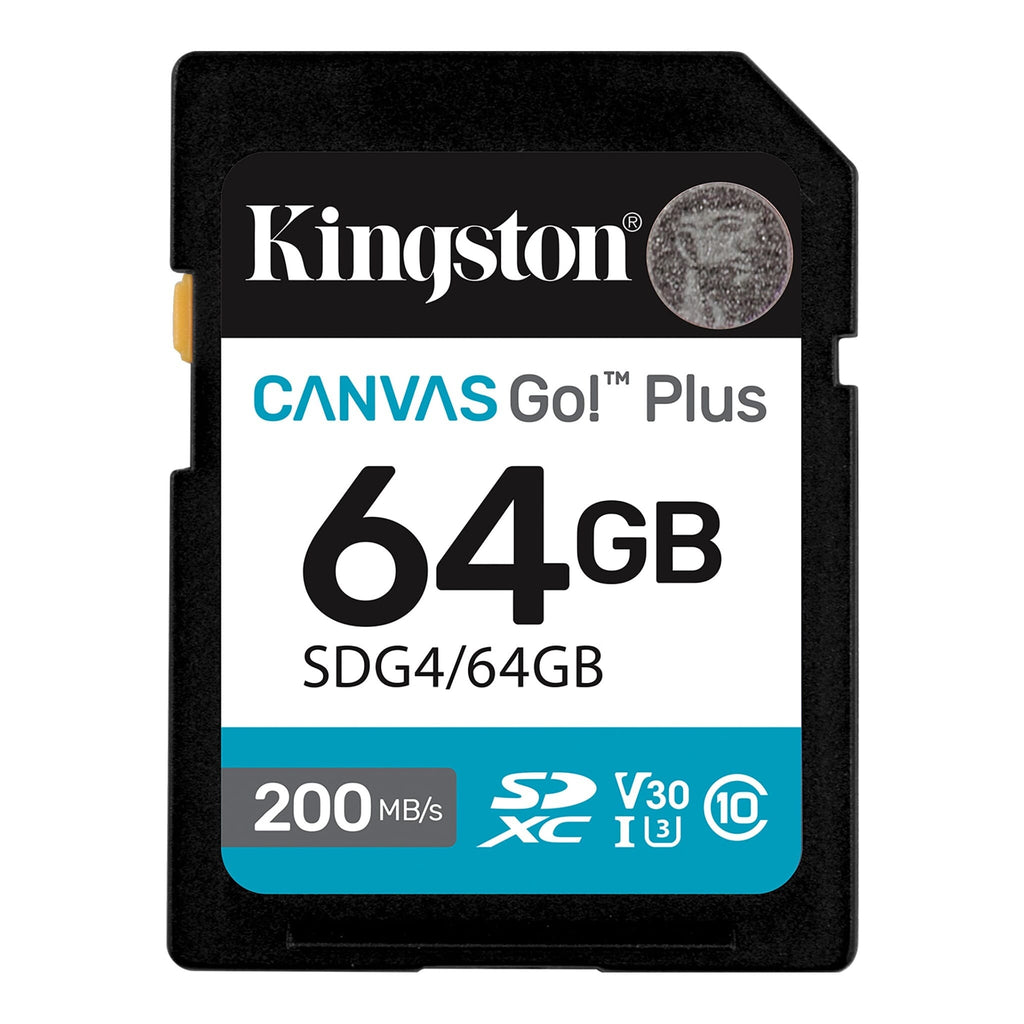 Kingston - Flash memory card - SDXC Canvas - 64GB SDXC Canvas Go Plus Gen4
