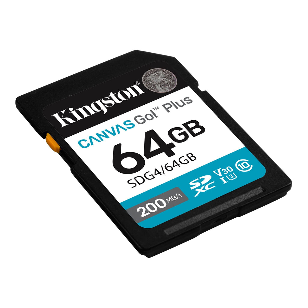 Kingston - Flash memory card - SDXC Canvas - 64GB SDXC Canvas Go Plus Gen4
