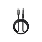 Klip Xtreme - USB cable - 24 pin USB-C - 1.8 m - Black - 240W 40Gbps Braided Fast Charg