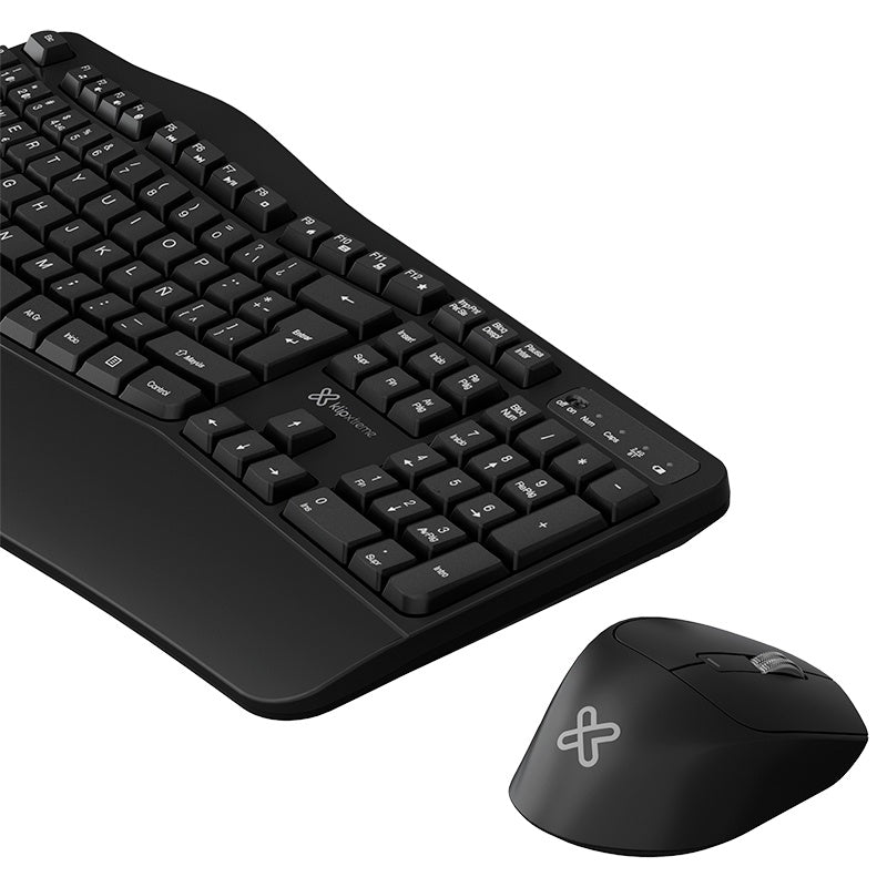 KX Kybd/Mse Dual BT+2.4Ghz KBK-760 Spanish Ultra Ergonomi