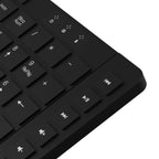Klip Xtreme - Keyboard and mouse set - Spanish - Wireless - 2.4 GHz - All black