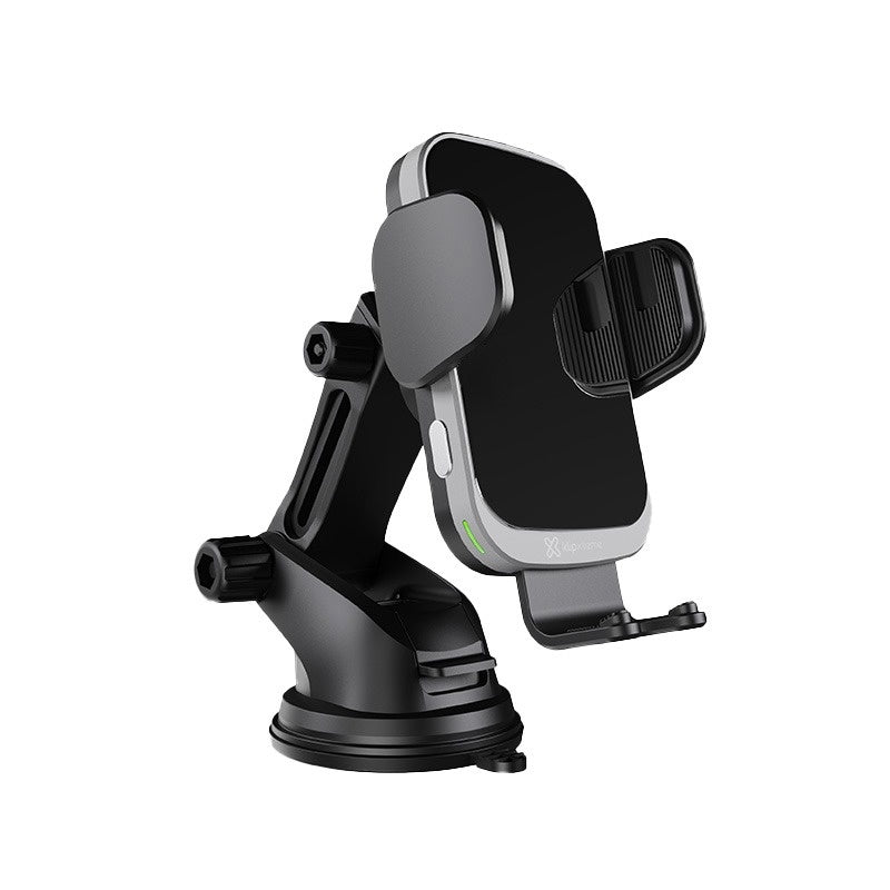 Klip Xtreme - Car wireless charging holder - 15 Watt - 24 pin USB-C - Cellular phone - Wireless - Para Smartphones - Automatic