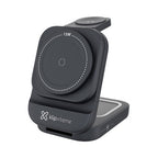 Klip Xtreme KDC-150 - Charging stand / battery charger - 15 Watt - 24 pin USB-C - Cellular phone / Wireless earbuds / Apple AirPods / Apple Watch - Wireless - Para Smartphones