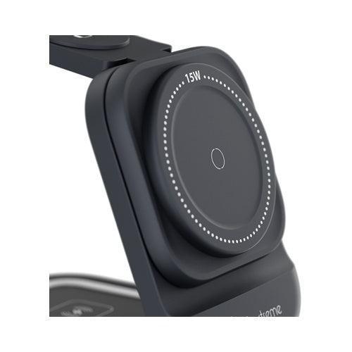 Klip Xtreme KDC-150 - Charging stand / battery charger - 15 Watt - 24 pin USB-C - Cellular phone / Wireless earbuds / Apple AirPods / Apple Watch - Wireless - Para Smartphones