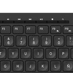 Klip Xtreme - Keyboard - Wired - Spanish - USB - Black - Multimedia keys