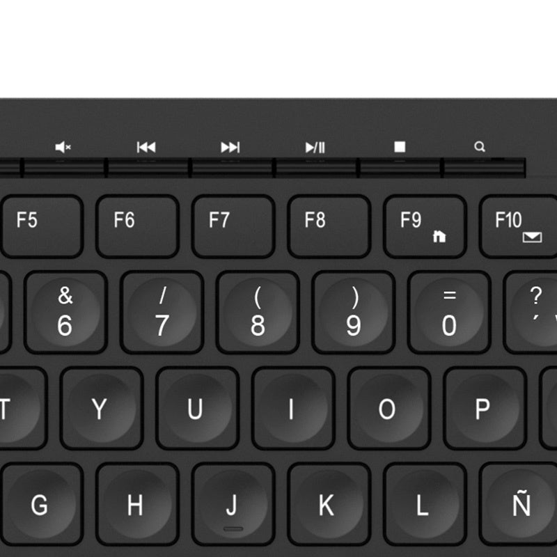 Klip Xtreme - Keyboard - Wired - Spanish - USB - Black - Multimedia keys