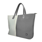 Klip Xtreme - Notebook carrying case and handbag - 15.6" - 1200D polyester - Gray/White - Ladies Bag
