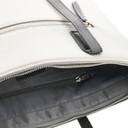 Klip Xtreme - Notebook carrying case and handbag - 15.6" - 1200D polyester - Gray/White - Ladies Bag