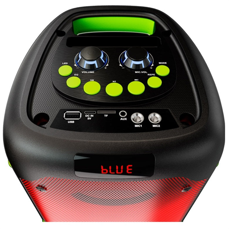 Klip Xtreme KLS-100 - Speaker system - Black - portable 2x4"