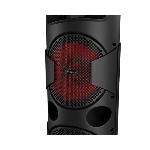 Klip Xtreme KLS-601 - Speaker system - Black - 2x8" Battery Wls Mic