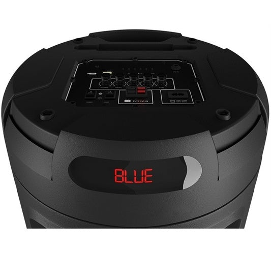 Klip Xtreme KLS-601 - Speaker system - Black - 2x8" Battery Wls Mic