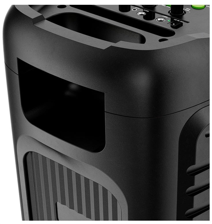 Klip Xtreme KLS-652 - Speaker system - Black - portable 8"