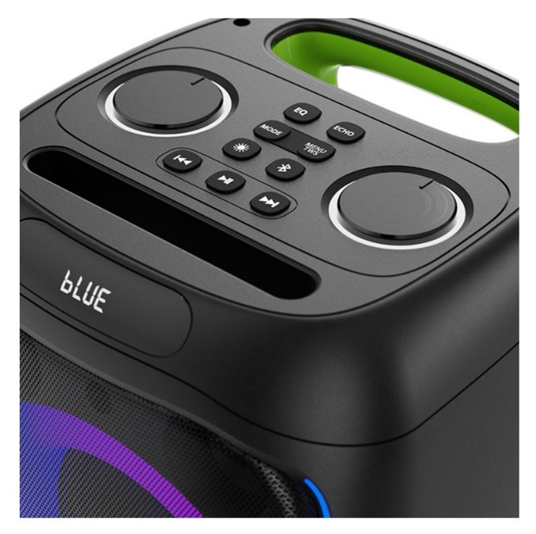 Klip Xtreme - Speaker system - Black - KLS-655-2M Two wireless mic