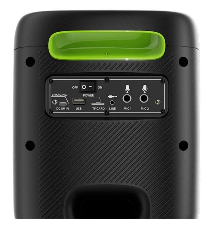 Klip Xtreme - Speaker system - Black - KLS-655-2M Two wireless mic