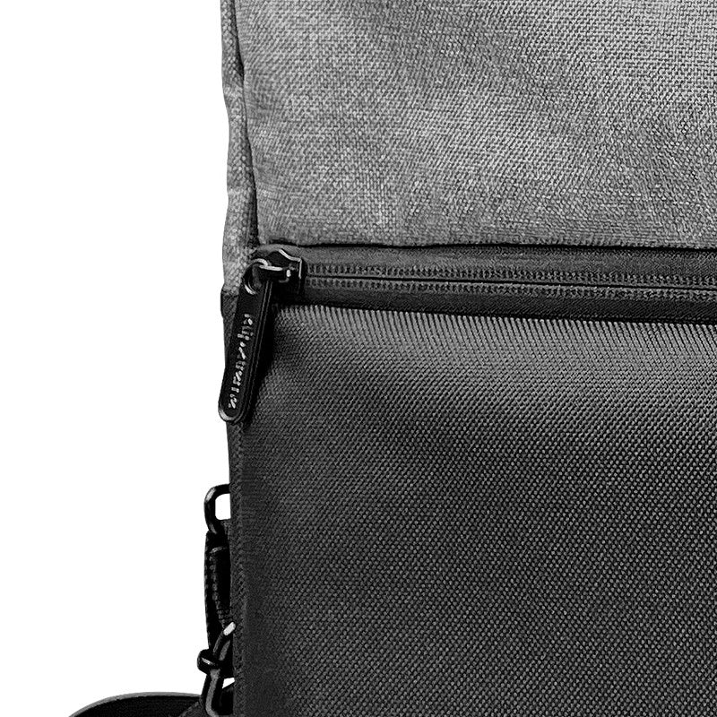 Klip Xtreme - Notebook carrying case - 15.6" - 100% polyester - Black and gray - KNC-041