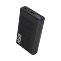 Klip Xtreme - Power bank - 65 Watt - 24 pin USB-C - 4 pin USB Type A / 24 pin USB-C - Lithium polymer - Para Universal