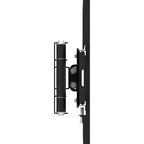 Klip Xtreme KPM-935 - Abrazadera - para pantalla plana - acero de calibre pesado - negro - tamaño de pantalla: 32"-65" - se puede instalar en la pared
