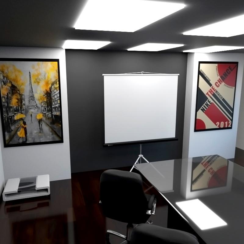 Klip Xtreme KPS-102B - Pantalla de proyección con trípode - 86 pulgada ( 218 cm ) - 4:3 - Matte White - negro