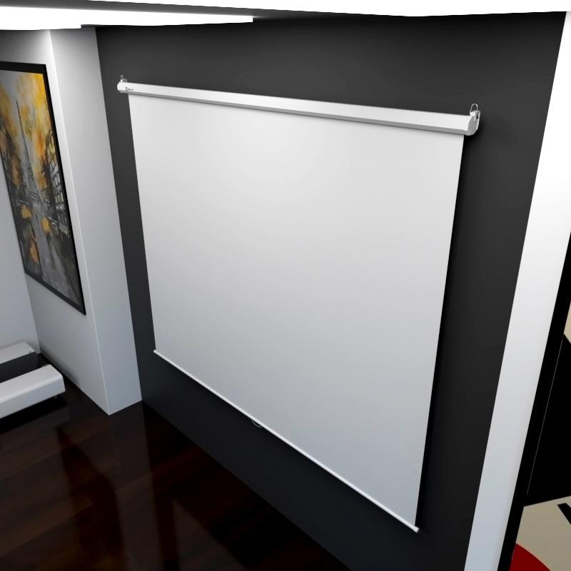 Klip Xtreme KPS-313 - 100" - Screen Ceiling Wall