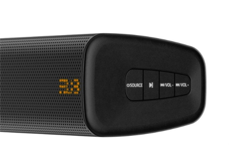 Klip Xtreme KSB-00A - Sound bar - Black - 2.0ch 60W BT HDMI-OPT-RCA
