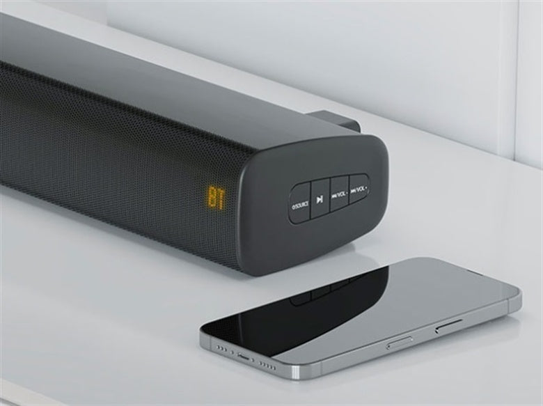 Klip Xtreme KSB-00A - Sound bar - Black - 2.0ch 60W BT HDMI-OPT-RCA