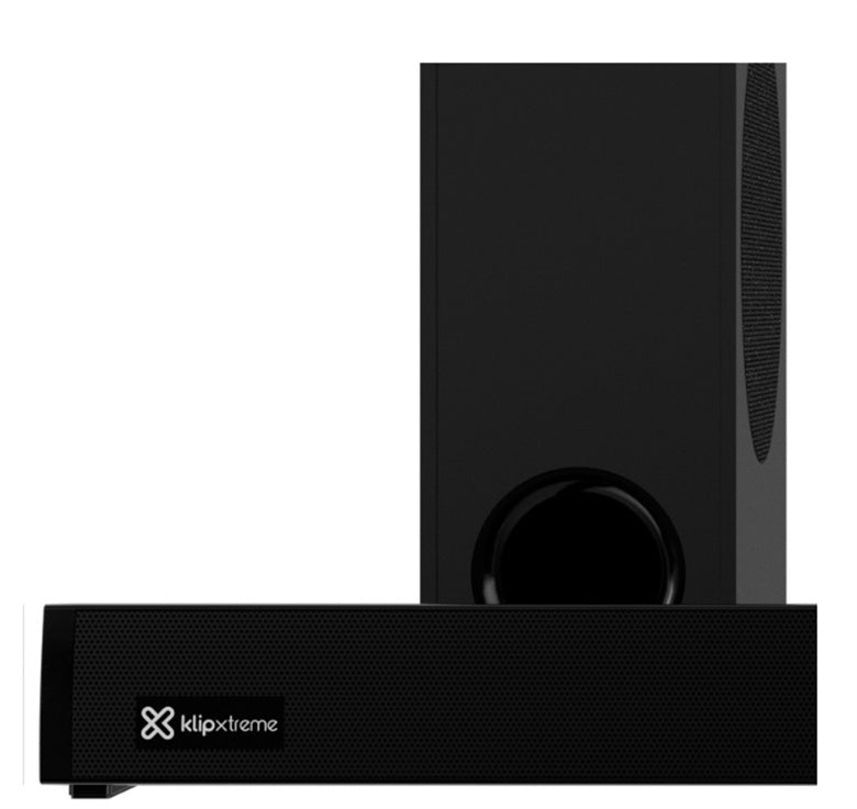Klip Xtreme KSB-230 - Barra de sonido - Negro - 2.1 canales 160W BT HDMI-OPT-AUX