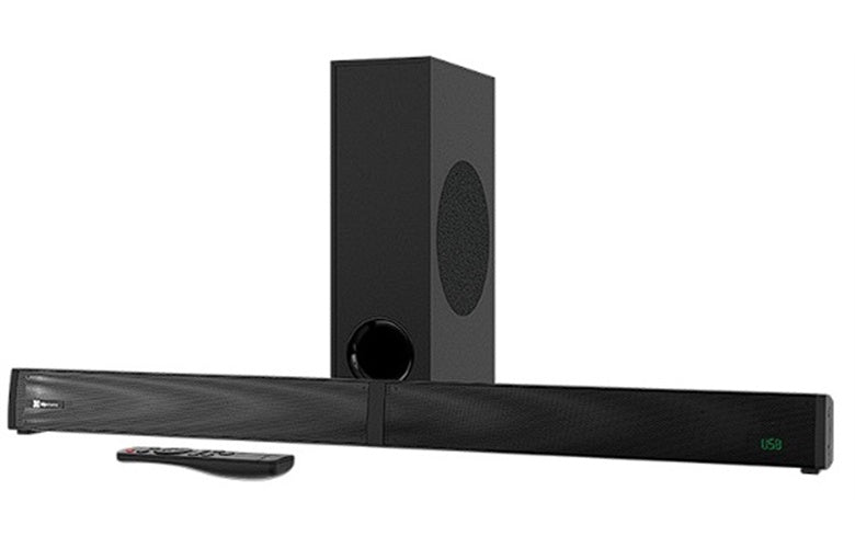 Klip Xtreme KSB-301 - Barra de sonido - Negro - Subwoofer inalámbrico de 2.1 canales y 200 W