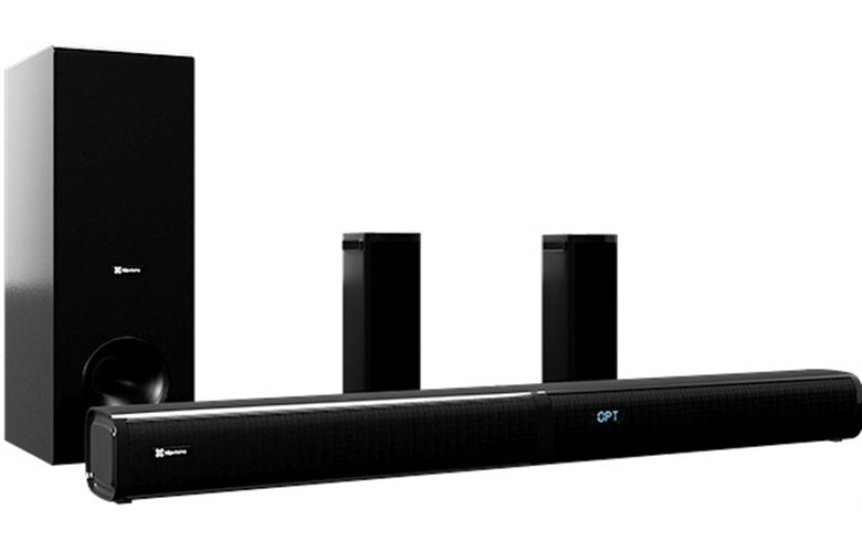 Klip Xtreme - Sound bar - Black - 5.1ch Wireless Subwoofer