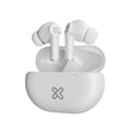 Klip Xtreme - True wireless earphones - Para Phone / Para Portable electronics / Para Tablet - Wireless - 17Hrs IPX White