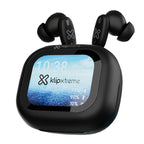 Klip Xtreme - True wireless earphones - Para Phone / Para Portable electronics / Para Tablet - Wireless - 15Hrs Display Black