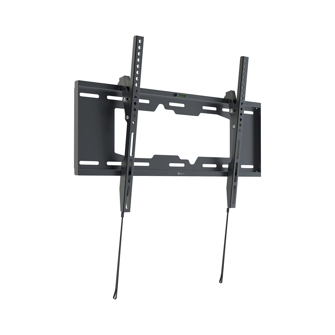 Klip Xtreme KTM-352 - Abrazadera - perfil bajo - para pantalla plana curva - bloqueable - acero - negro - tamaño de pantalla: 37"-80" - se puede instalar en la pared