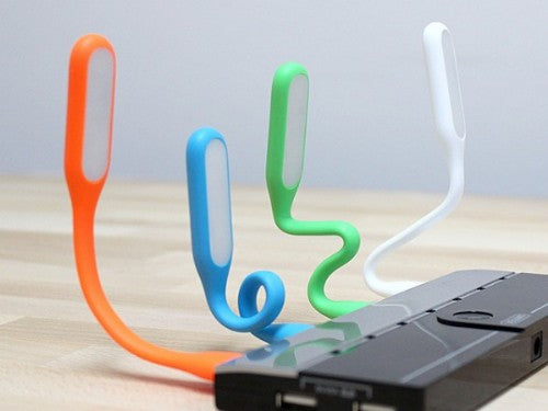Lampara portátil USB cálida LED para el cuaderno de escritorio