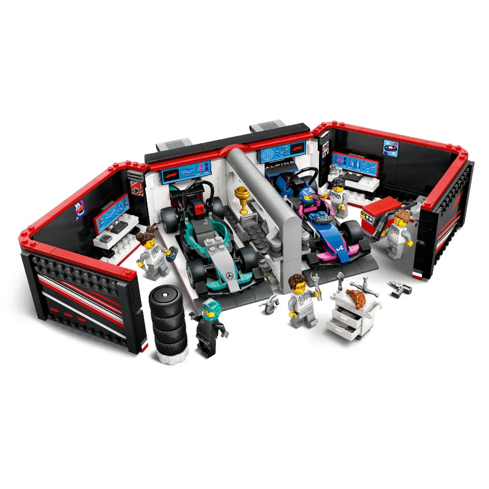 LEGO City 60444 - Garaje de F1 Mercedes - Coches Amg Alpine