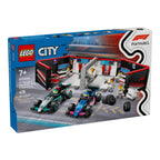LEGO City 60444 - Garaje de F1 Mercedes - Coches Amg Alpine